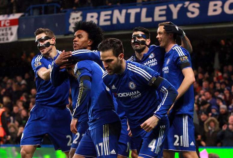 Ataque do Chelsea foi arrasador em goleada