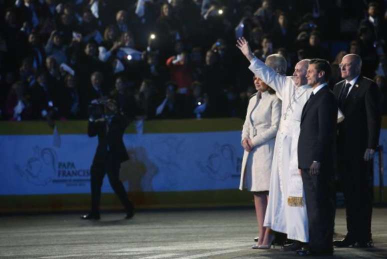 Papa Francisco  chega ao México