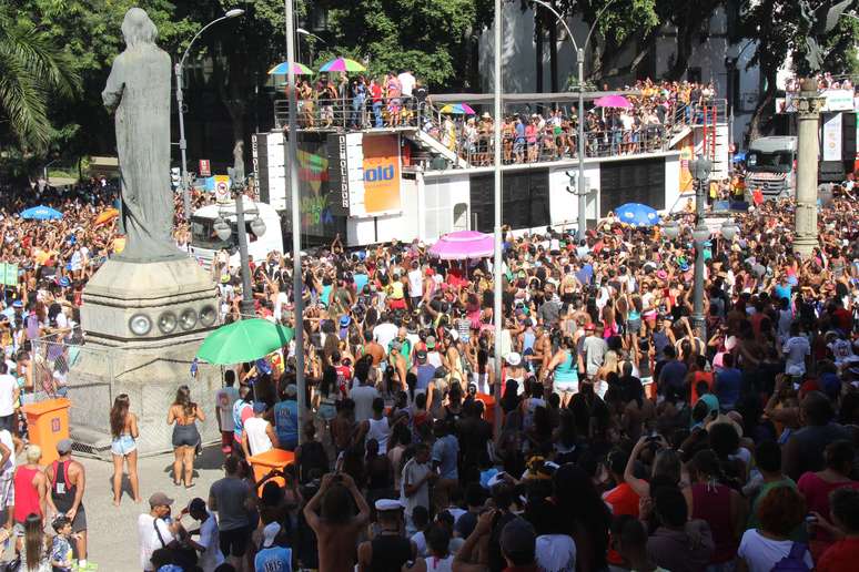 Bloco das Poderosas, no centro do Rio de Janeiro (RJ)