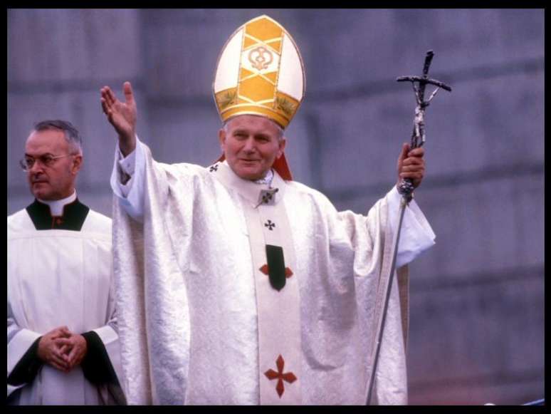 O papa Jo&atilde;o Paulo 2&ordm;