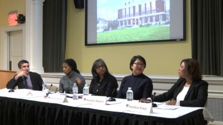 Em eventos com autoridades, Tracy representa imigrantes e trabalhadores dom&eacute;sticos