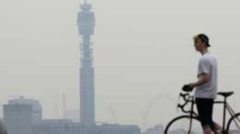 A poluição do ar fez Londres perder pontos em relação a outras capitais da Europa.