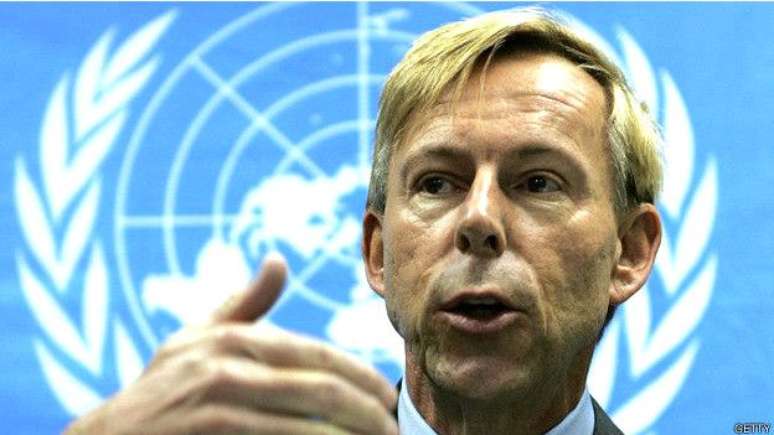Anders Kompass foi suspenso temporariamente de seu cargo na ONU após vazar documentos