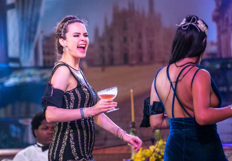 Ana Paula durante sua última festa no BBB 16