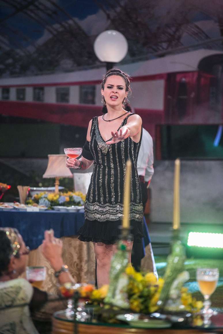 Ana Paula, durante sua última festa no BBB 16