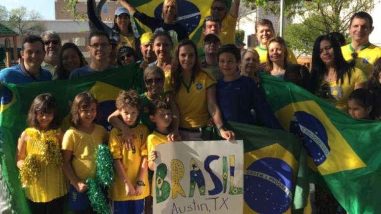 Em Austin, brasileiros se reuniram no Mercado Central