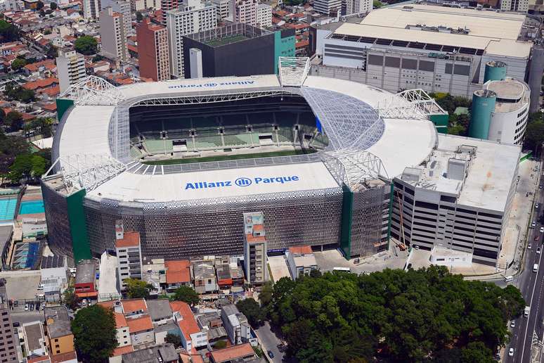 O novo estádio do Palmeiras foi inaugurado em novembro de 2014