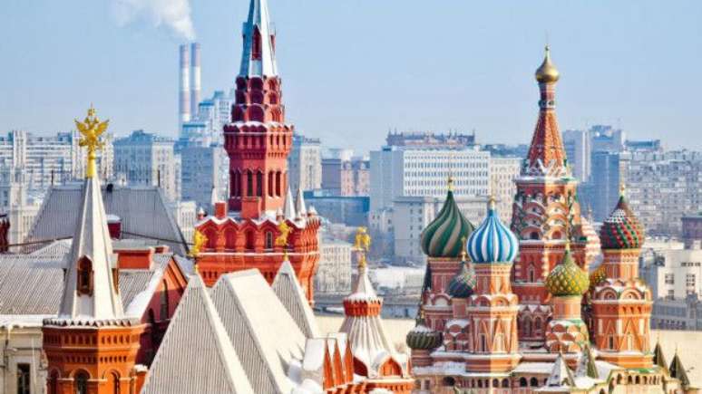 "Versões" americanas de Moscou não têm as construções típicas da capital russa, como o Kremlin 