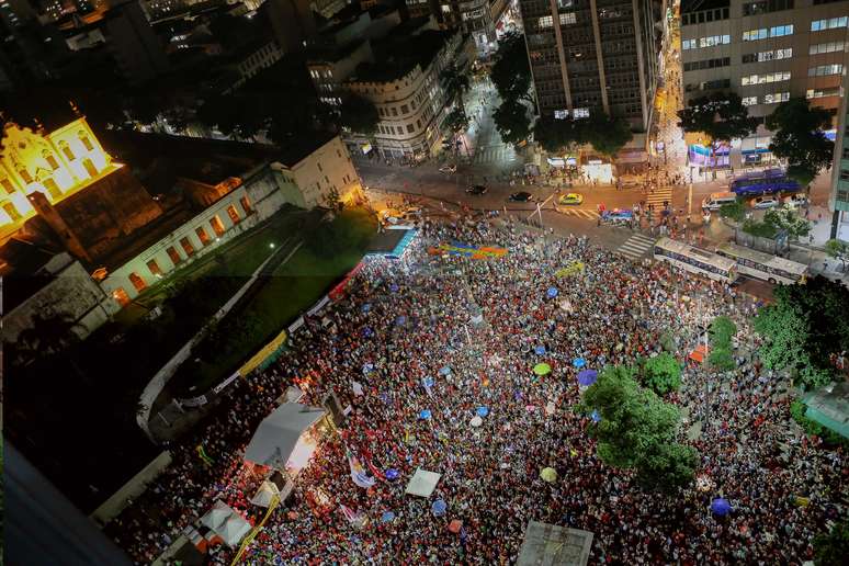 Largo da Carioca, no Rio de Janeiro (RJ)