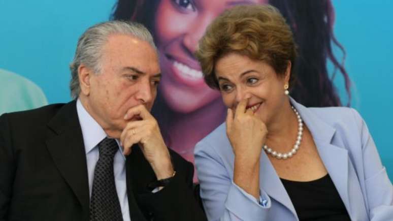 Michel Temer e Dilma Rousseff: rompimento da aliança favorece "pico de ineficiência" no governo, diz especialista