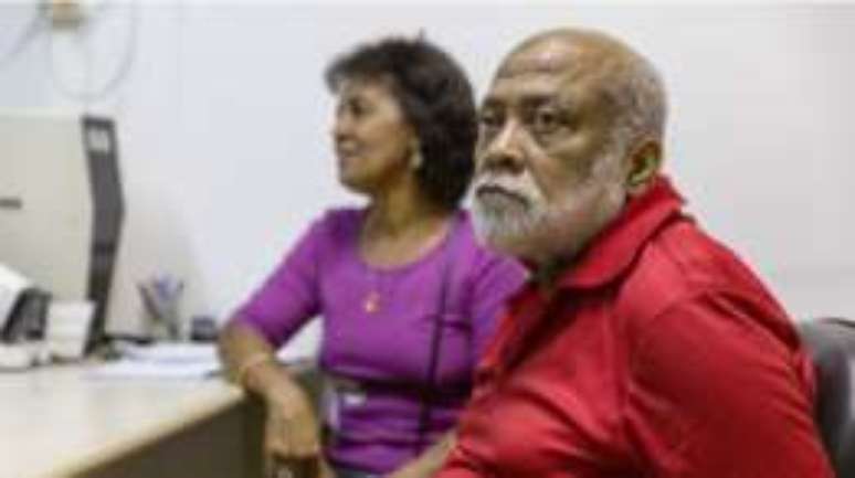 O brasileiro Roque, de 70 anos, ficou cego há 9 por causa da diabetes