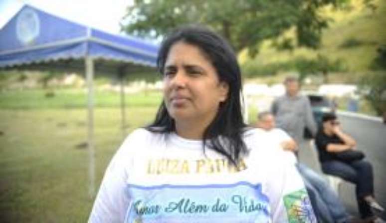 Presidente da associa&ccedil;&atilde;o Anjos de Realengo, Adriana Silveira Machado