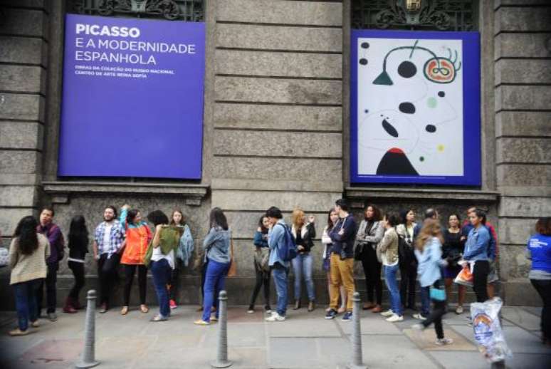 Para atender ao grande fluxo de visitantes à exposição Picasso, o CCBB-Rio chegou a ficar aberto ao público por 36 horas seguidas