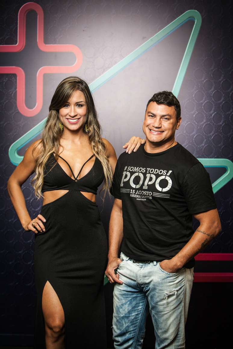 Popó e Emilene Juarez