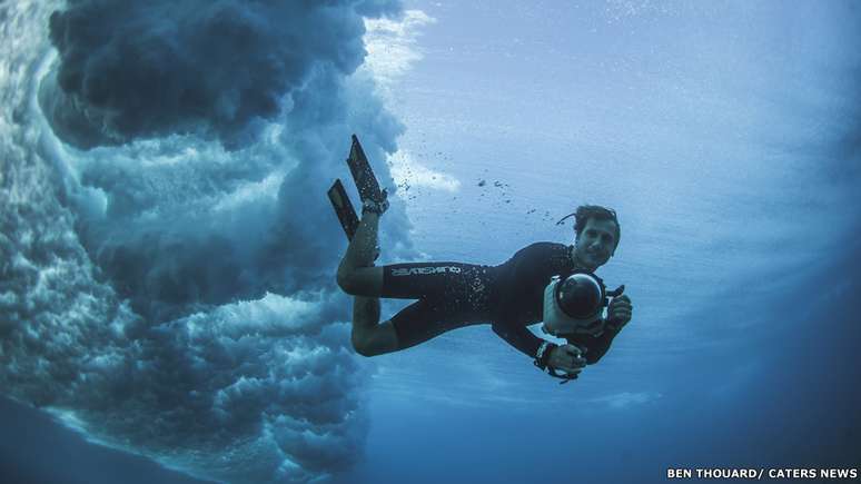 '&Eacute; uma perspectiva completamente nova que o oceano est&aacute; oferecendo a voc&ecirc; - &eacute; hipnotizante e fascinante.'