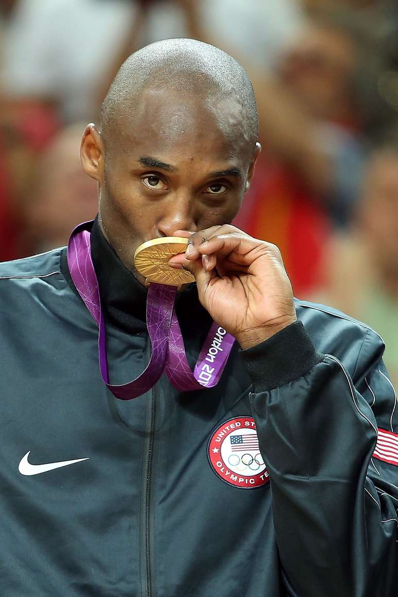 Com Kobe, a seleção norte-americana conquistou o ouro olímpico em Pequim 2008 e Londres 2012