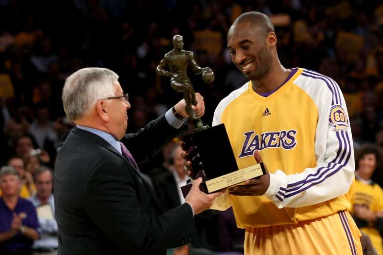 Kobe Bryant foi MVP da temporada uma única vez: 2008