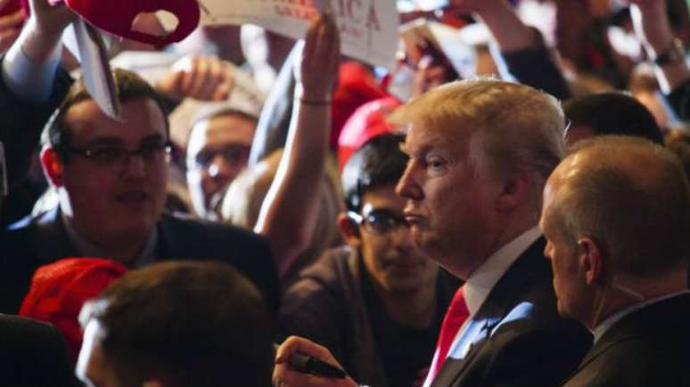 Trump gosta de economizar cada centavo