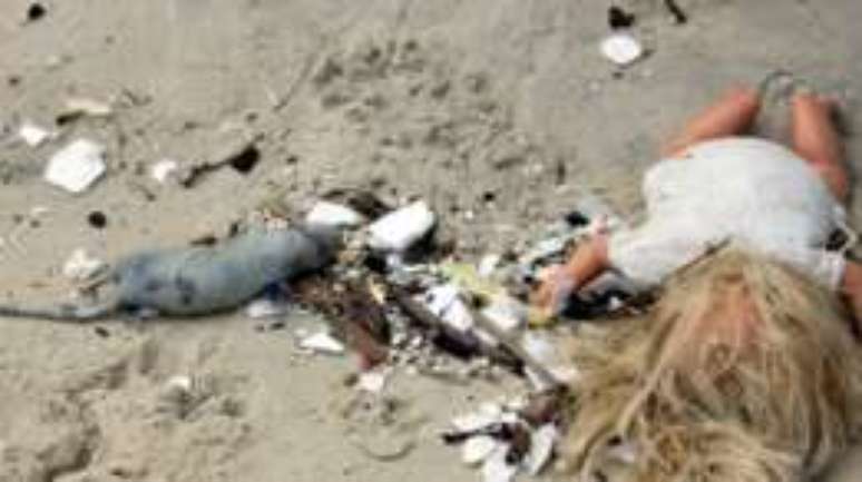 Lixo, esgoto e trag&eacute;dia mancham trajeto nobre ao Parque Ol&iacute;mpico (Foto: ONG Salvemos S&atilde;o Conrado)