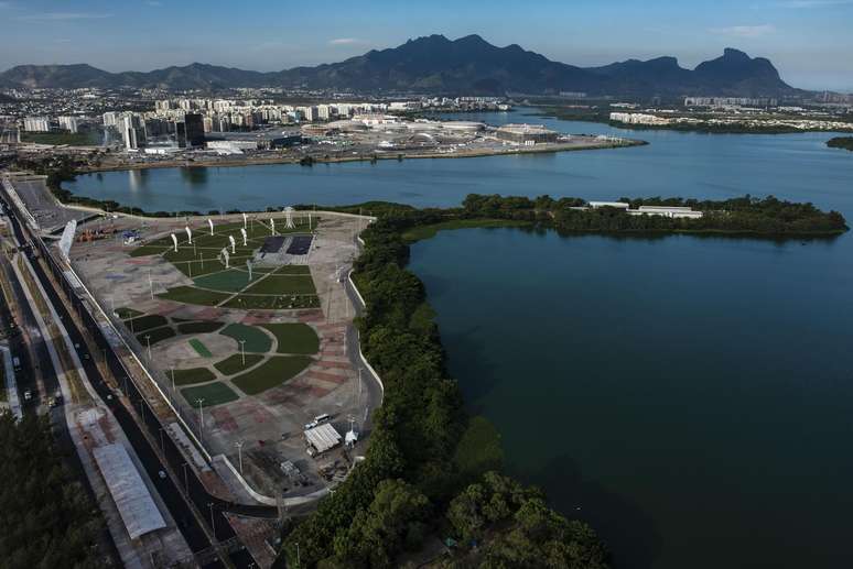 Parque Olímpico, localizado na Barra da Tijuca