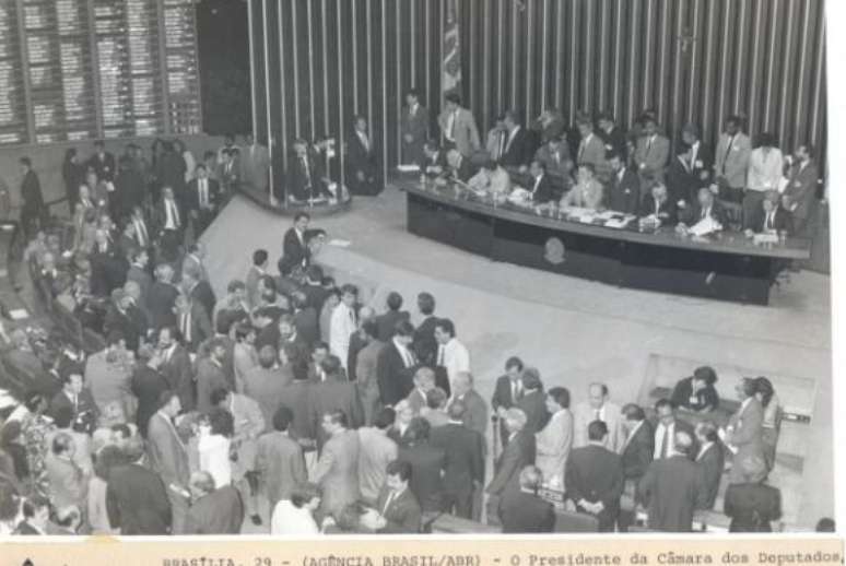 Votação no Senado do processo de impeachment do ex-presidente Fernando Collor 