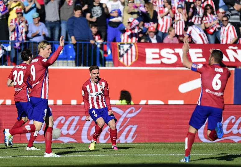 Atacante francês fez o único gol da vitória colchonera por 1 a 0 sobre o Rayo Vallecano