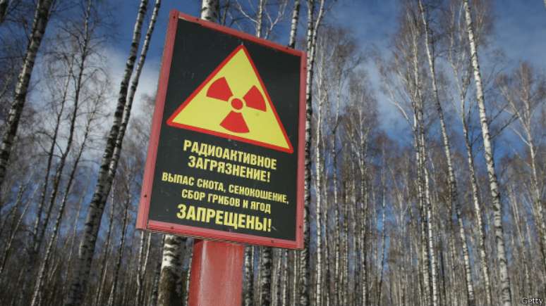 Sinais alertam para contaminação da zona onde ocorreu acidente de Chernobyl