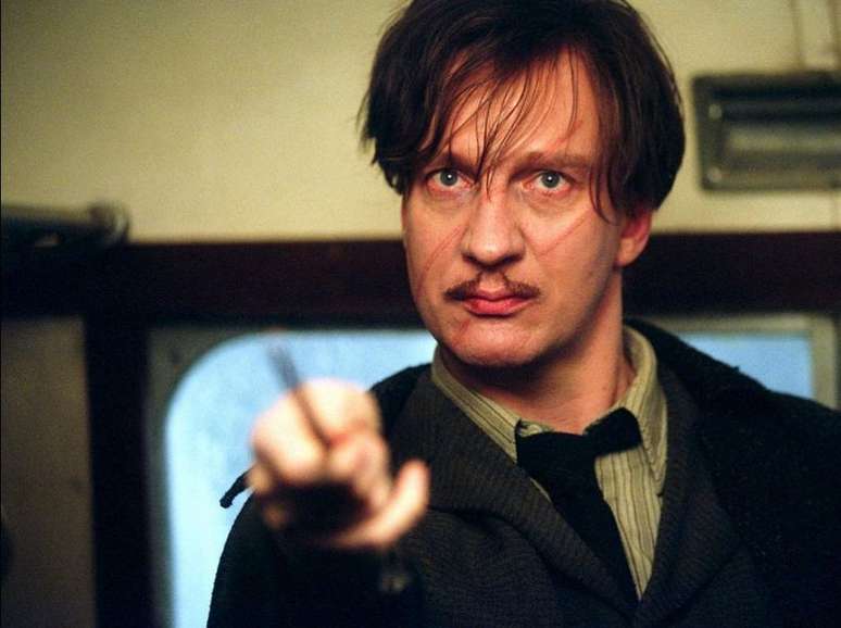 Remo Lupin, interpretado por David Thewlis, morreu durante batalha no penúltimo filme da franquia: "Harry Potter e as Relíquias da Morte - Parte 1"