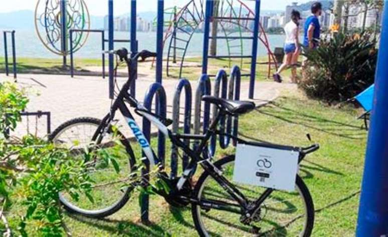 Compartilhamento de bicicletas na capital catarinense