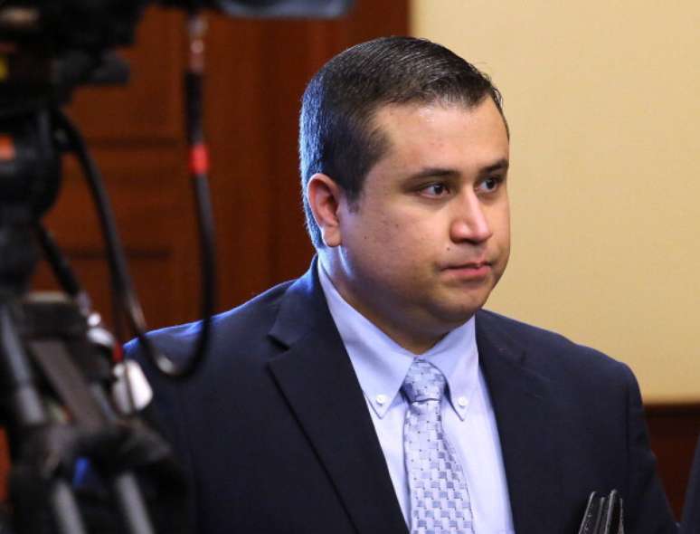 George Zimmerman durante seu julgamento em 12 de julho de 2013