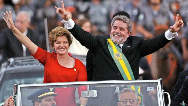 Lula assumiu a presidência em 2003