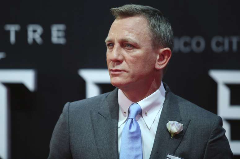 O ator Daniel Craig no lançamento do filme '007 Contra Spectre' na Cidade do México