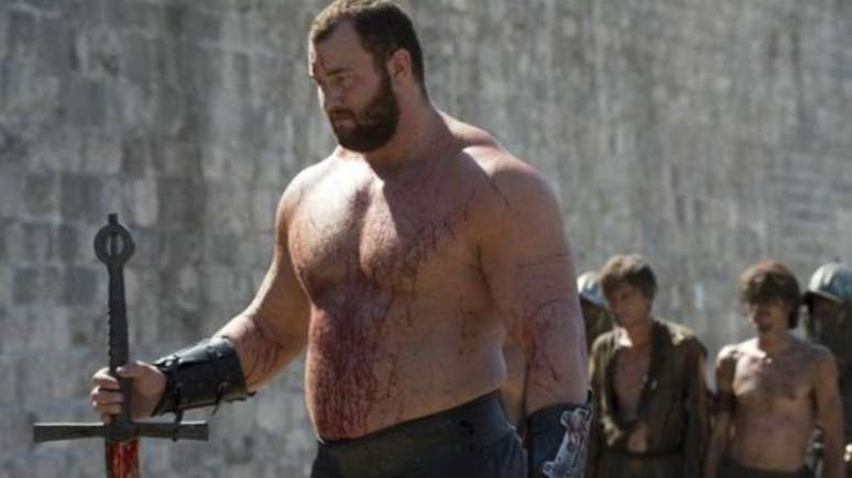 Islandês Hafbor Júlíus Björnsson dá vida ao personagem Gregor Clegane na famosa série de TV 'Games of Thrones'