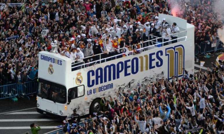 Real Madrid comemora título