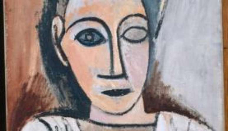 A exposição mostra trabalhos de Picasso no início da carreira