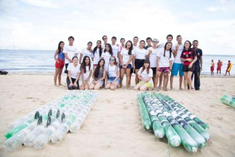 Estudantes de Manaus desenvolvem prancha ecológica de SUP com garrafas PET