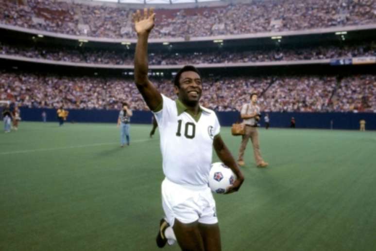 Pelé fez 757 gols entre 1956 e 1979