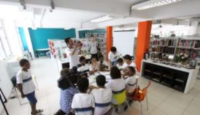 A Biblioteca-Parque da Rocinha é conhecida também pelos moradores como C4, que significa Centro de Convivência, Comunicação e Cultura