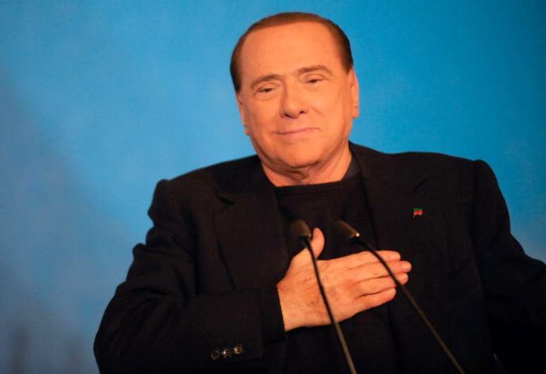O ex-primeiro-ministro da Itália Silvio Berlusconi