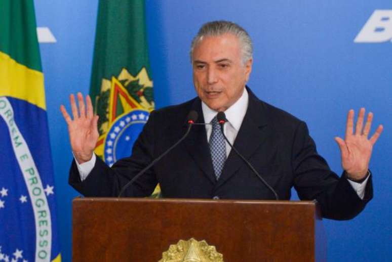 O presidente interino Michel Temer disse hoje que a retomada do crescimento é a meta da área econômica de seu governo