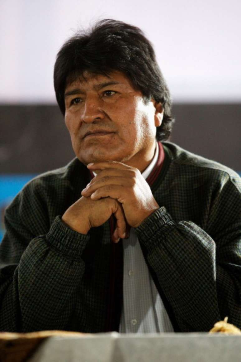 Evo Morales, presidente da Bolívia