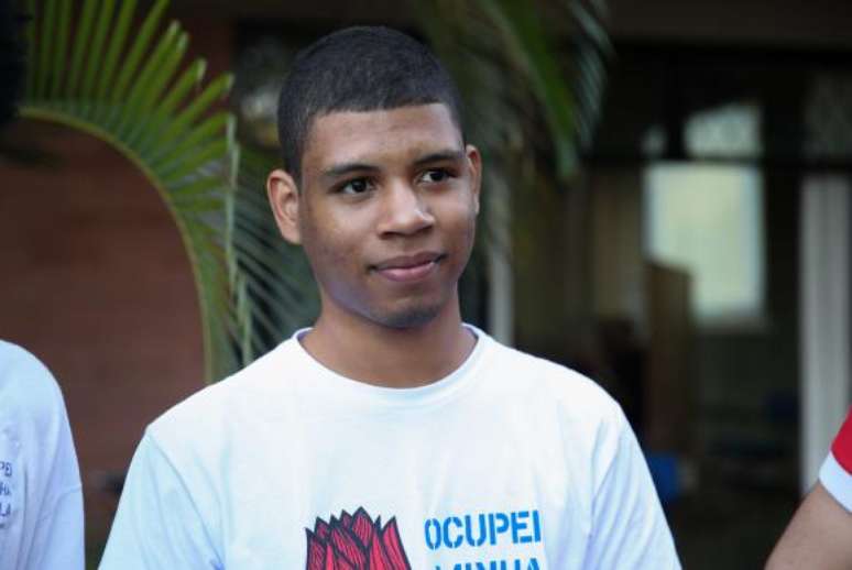 O estudante Luiz Felipe Costa participou de ocupação no Espírito Santo 