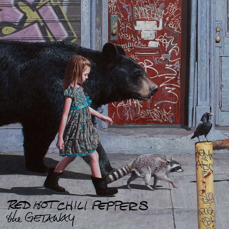 Capa do novo álbum da banda Red Hot Chili Peppers