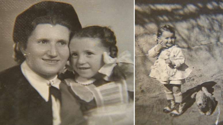 A mãe de Angela, Vera, foi submetida aos experimentos de Josef Mengele