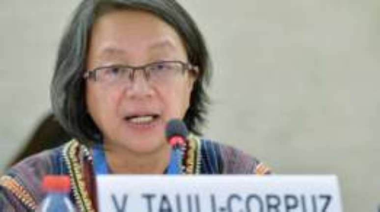 Relatora especial das Nações Unidas sobre os direitos dos povos indígenas, Victoria Tauli-Corpuz, alertou para riscos de "etnocídio" em março