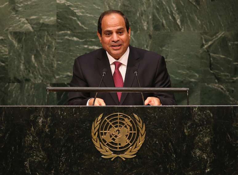 Abdel Fattah al Sisi, presidente do Egito.