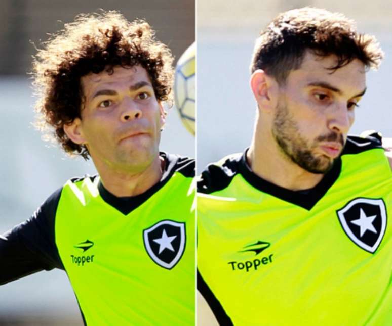 
                        
                        
                    Dupla de reforços poderá estrear nos próximos jogos (Foto: Montagem/LANCE!)