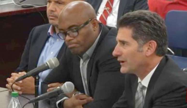 Anderson Silva participou de uma audiência junto a comissão de Nevada (Foto: Reprodução)