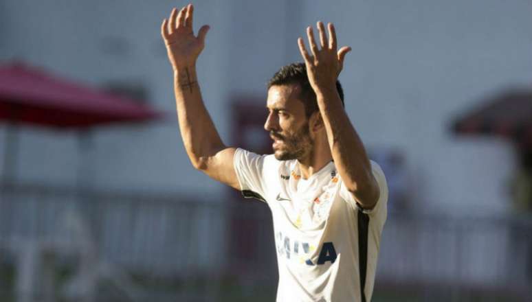 
                        
                        
                    Uendel fez seis gols com a camisa do Corinthians e está perto do 100º jogo (Foto: Divulgação/Corinthians)