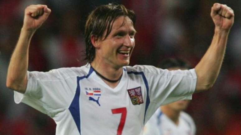 Smicer (República Tcheca) fez 4 gols na história da Eurocopa